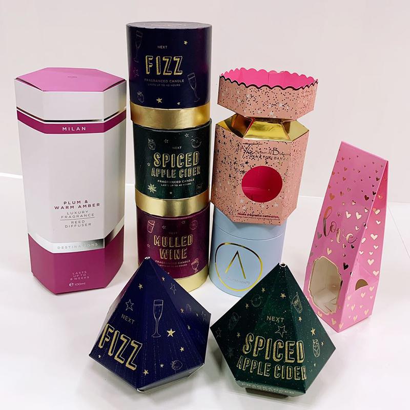 萍乡化妆品包装盒、异形包装盒、异形礼盒、异形纸盒定制印刷